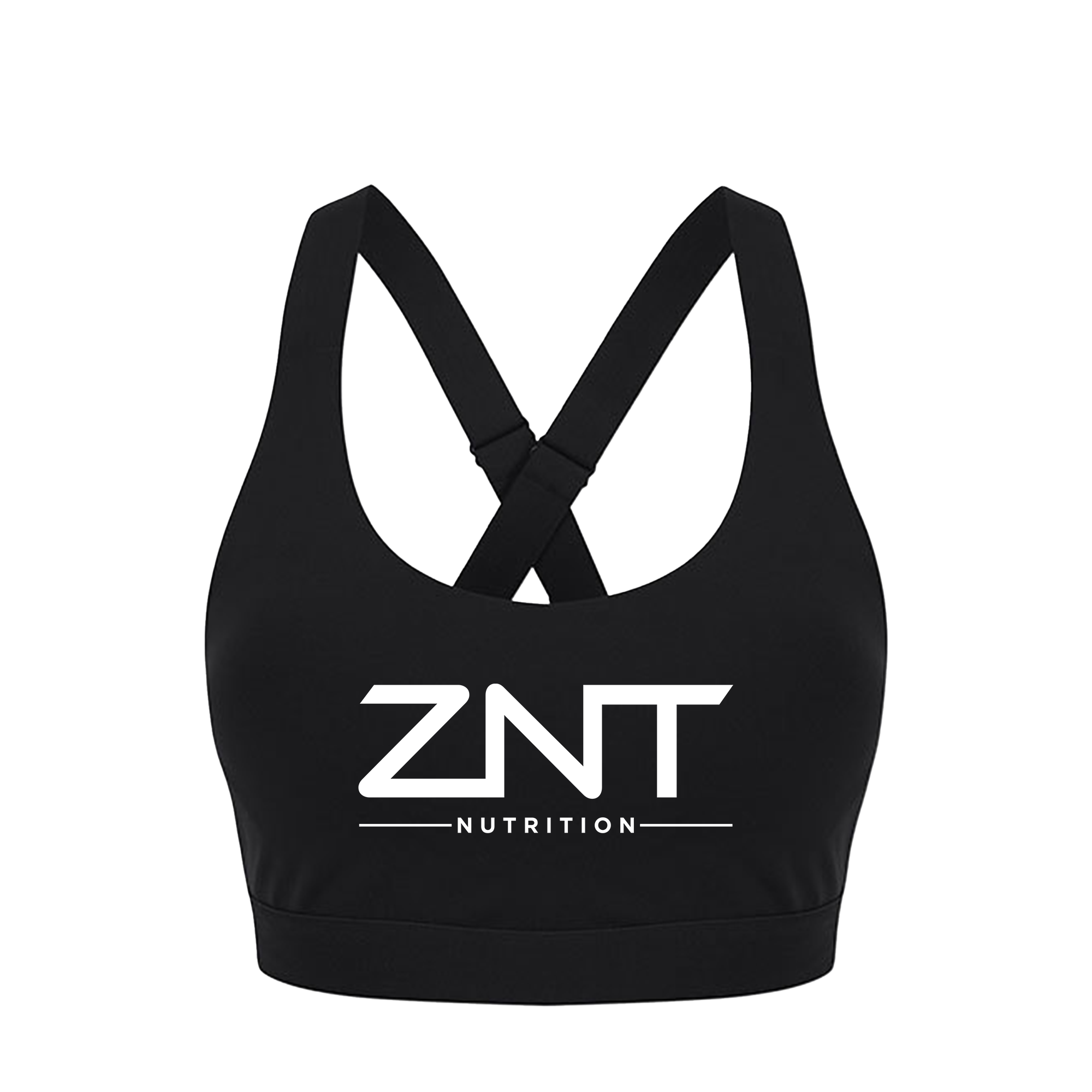ZNT Nutrition Sport BH - Schwarz