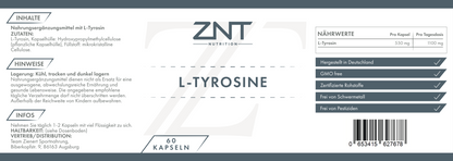 L-Tyrosine - ZNT Nutrition