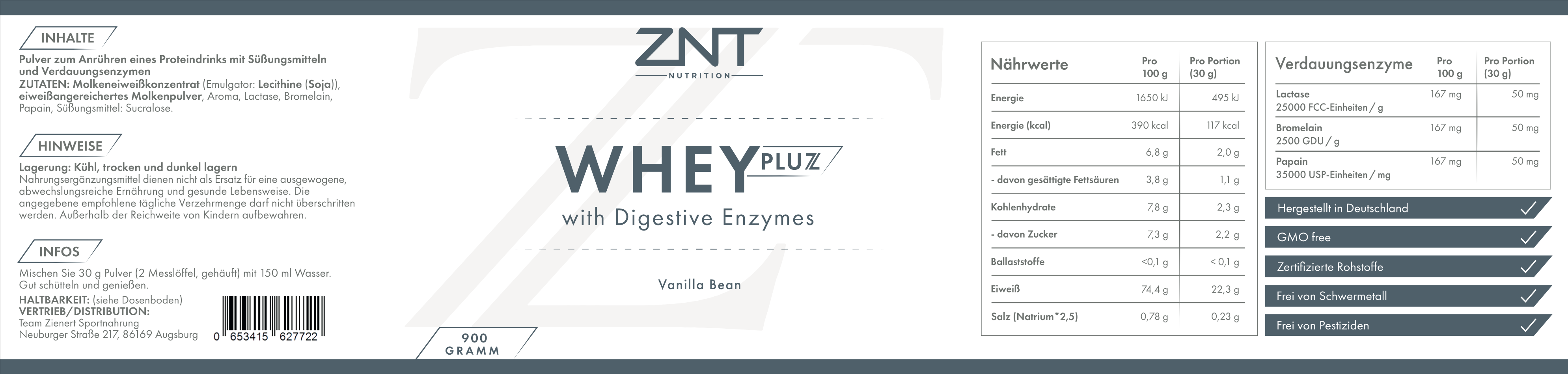 Whey PluZ - ZNT Nutrition